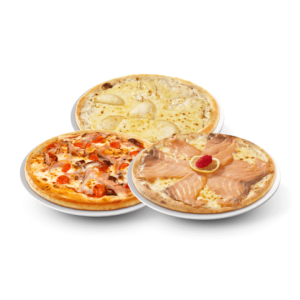3 Pizzas Solo au choix (Livraison)